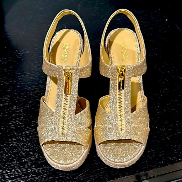 Michael Kors Shoes - Michael Kors wedge sandals. Size 7